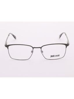 Just Cavalli - Shiny Dark Gun-Matt Grey Alloy Metal Eyewear Frame (VJC05855E80FR) (55)