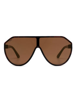 Scott Sunglasses - Brown Gradient Lens Round Sunglass Full Rim Demi Frame (142)