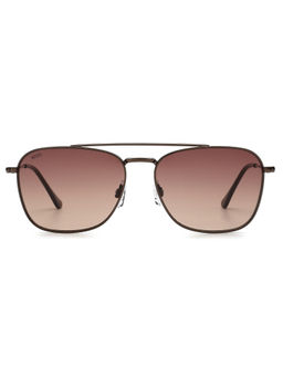 Scott Sunglasses - Brown Gradient Lens Square Sunglass Full Rim Brown Frame (58)