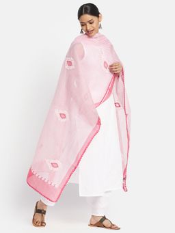 Fabindia - Cotton Silk Embroidered Dupatta