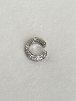 AQUASTREET - Zircon 18K Silver Plated Waterproof Anti-Tarnish Ear Cuff