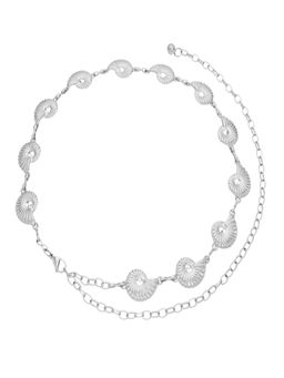AQUASTREET - Shell 18K Silver Plated Waterproof Anti-Tarnish Hip Waist Chain