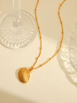 AQUASTREET - Shell Pendant 18K Gold Plated Waterproof Anti-Tarnish Necklace