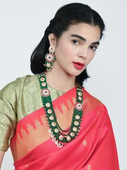 Odette - Alloy Kundan Jewellery Set For Women