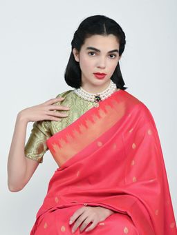 Odette - Alloy Pearl and Rhinestone Embellished Necklace For Women