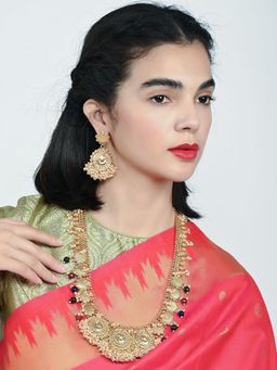 Odette - Alloy Kundan And Stone Jewellery Set For Women