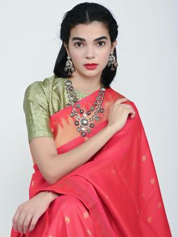 Odette - Alloy Kundan Jewellery Set For Women