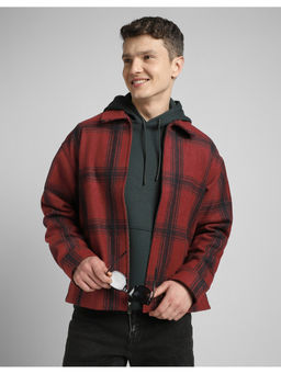 American Eagle - Red Shirt Jacket