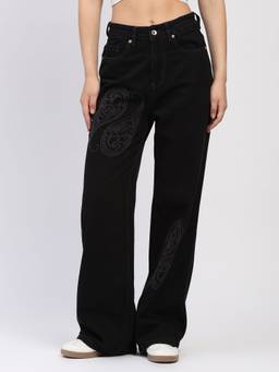 Global Republic - Cotton Embroidered Blue Jeans