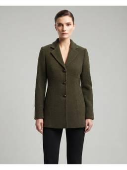Pierre Carlo - Womens Olive Coat