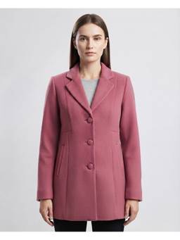 Pierre Carlo - Womens Pink Coat