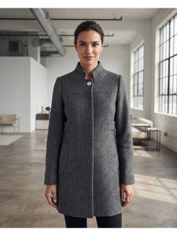 Pierre Carlo - Womens Grey Coat