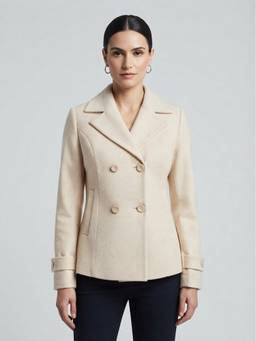 Pierre Carlo - Women Beige Coat