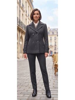 Pierre Carlo - Women Grey Coat