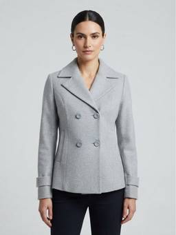 Pierre Carlo - Women Grey Coat