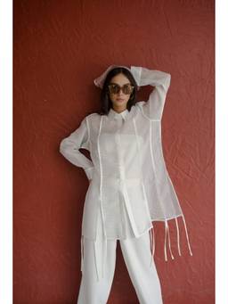 DAASH - Whisper Long White Shirt