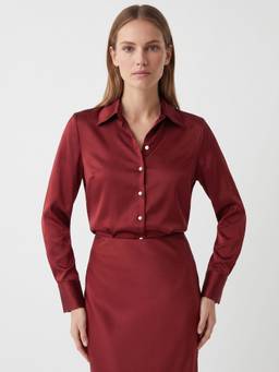 Cover Story - Ninon Maroon Shirt