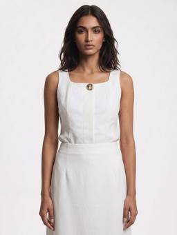 Cover Story - Hana White Vest