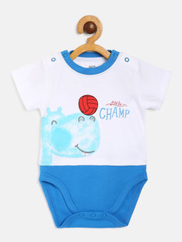 MINI KLUB - Baby Boys White Body Suit