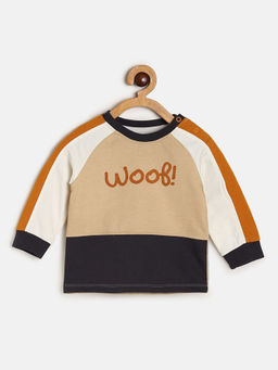 MINI KLUB - Baby Boys Cream Sweatshirt