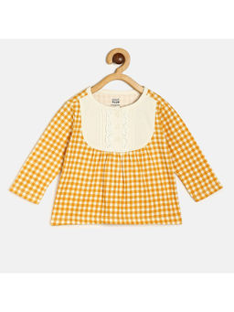 MINI KLUB - Baby Girls Yellow Knit Top