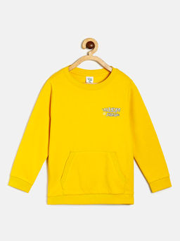 MINI KLUB - Kids Boys Yellow Sweatshirt