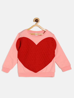 MINI KLUB - Kids Girls Pink Sweatshirt