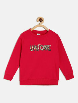 MINI KLUB - Kids Girls Pink Sweatshirt