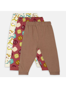 MINI KLUB - Baby Boys Multi-Color Knit Bottom (Pack of 3)