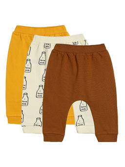 MINI KLUB - Baby Boys Multi-Color Knit Bottom (Pack of 3)