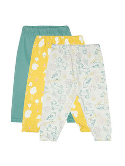 MINI KLUB - Baby Girls Multi-Color Legging (Pack of 3)