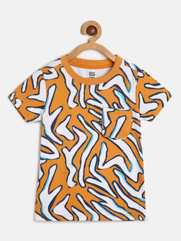 MINI KLUB - Kids Boys Orange T-Shirt
