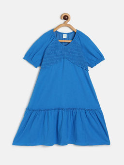 MINI KLUB - Kids Girls Blue Dress