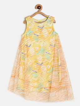 MINI KLUB - Kids Girls Yellow Dress