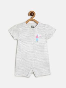 MINI KLUB - Baby Girls White Romper (Pack of 2)
