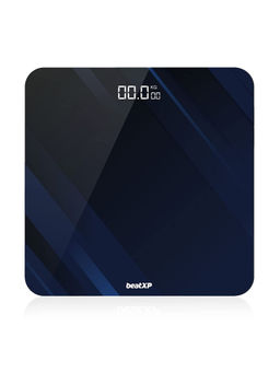 beatXP - Optifit Glaze Digital Weighing Scale with Backlit LED Panel Blue