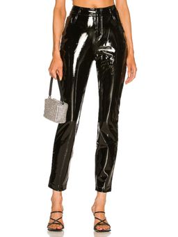 Commando - Faux Patent Leather Five Pocket Pant