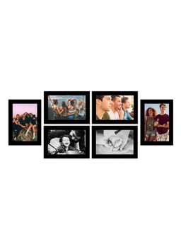 eCraftIndia - Memory Wall Collage Photo Frame - Set of 6 Photo Frames