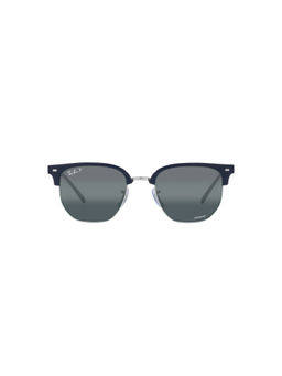 Ray-Ban - Blue On Silver Sunglasses (0RB4416-Irregular-Blue Frame-Blue Lens-51: 51 mm)