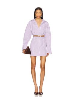 THE ATTICO - Long Sleeve Shirt Dress