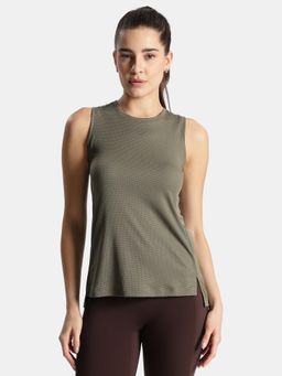 Jockey - MW89 Microfiber Fabric Regular Fit Tank Top-Earth