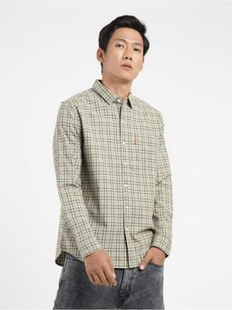 Levi's - Men Olive Slim Fit Shirt