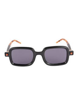 Voyage - Black Square Sunglass for Men & Women (86512MG3626)