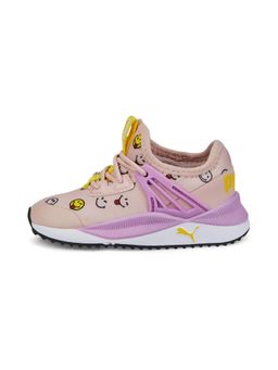 Puma - Pacer Future Smiley World AC Infant Kids Pink Casual Shoes