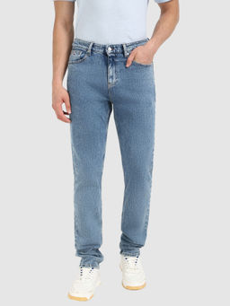 Tommy Hilfiger - Blue Solid Jeans for Casual