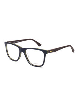 Police - Square VPL476K519DDFR Blue Medium Eyeglass Frames