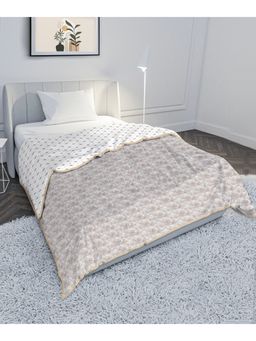 Mayfair Homes London - Cotton 210TC Set of 2 Single-Sized Reversible Dohar Geometric Brown