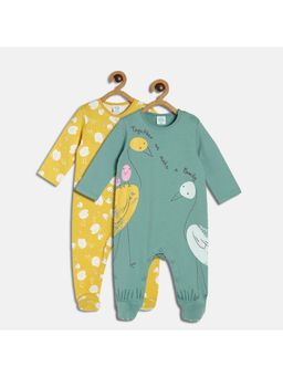 MINI KLUB - Baby Girls Multi Sleep Suit (Set of 2)