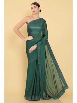 Soch - Green Georgette Embellished Sequined with Unstitched