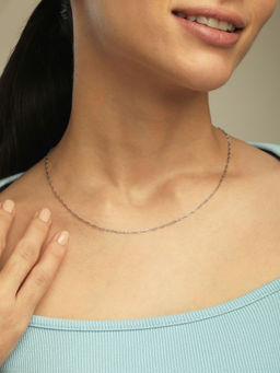 Mia by Tanishq - Subtle Link Silver Chain